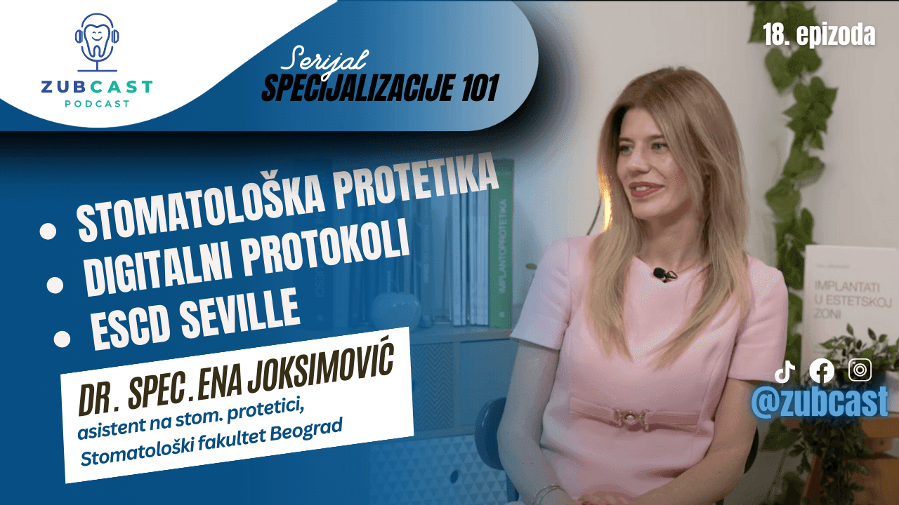Zubcast Podcast Dr Ena Joksimovic