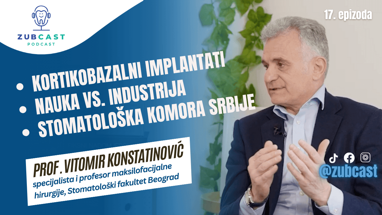 Prof. Vitomir Konstantinovic - Stomatologija između nauke i industrije: kortikobazalna implantologija